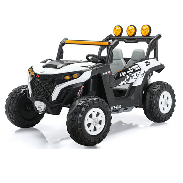 12V 7ah Battery Electric Ride-On Kid Car white 12V 7ah Kids Battery Electric Ride-On Kid Car for Age 1-8 Years Old Child Remote Control Toy Car for Girls & Boys White - Image 1