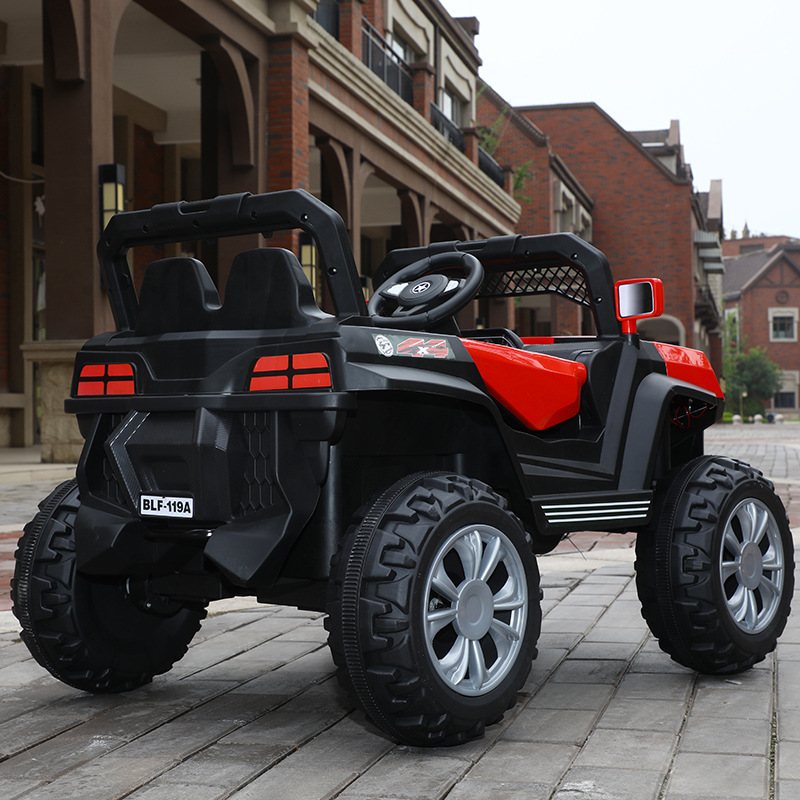 4*4 12V Battery Remote Controlled Electric Ride on Car Four-wheel Drive Off-road Atv Red