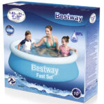 Bestway Fast Set Swimming Pool, 6ft for Kids and Adults - Image 2