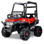 Children's Electric 4x4 Buggy Dual Drive Riding Car Red
