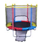 Kids Trampoline 1.4m/4.5ft with with Protective Safety Enclosure