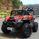 Eva Rubber Wheels New Design Kids Ride On Car With 2.4G Remote Control Red - Image 2