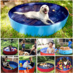 Portable and Foldable Pet Cat/Dog Pool PVC Plastic Pool - Image 5